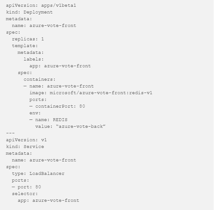 create azure-vote.yaml